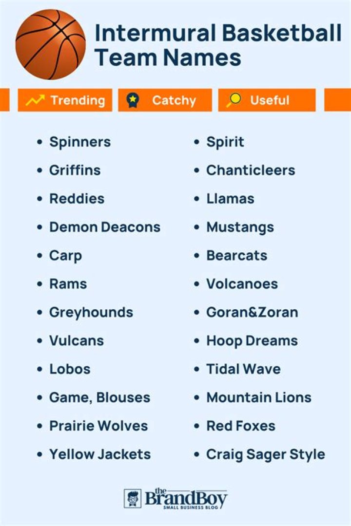 Creative Fantasy Basketball Team Names That Stand Out