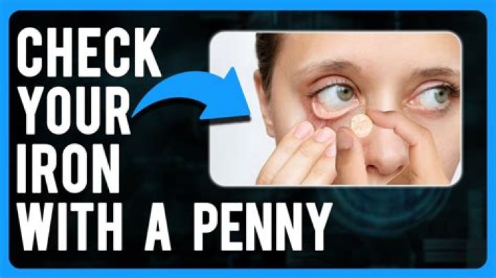 Discovering Your Iron Levels: How to Check Your Iron with a Penny