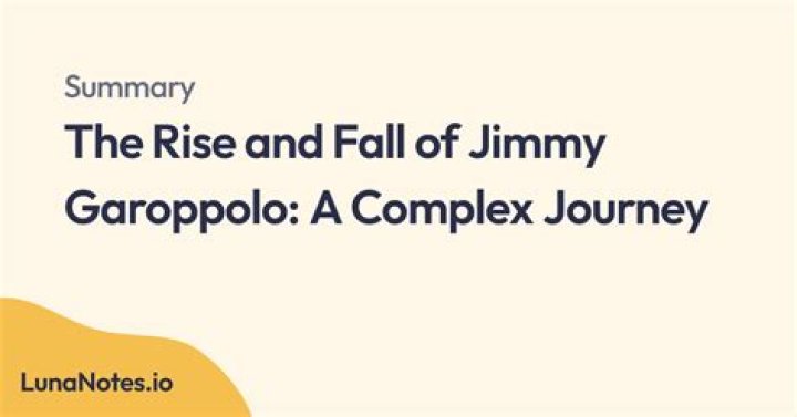 Exploring the Journey: Jimmy Garoppolo Dates Joined