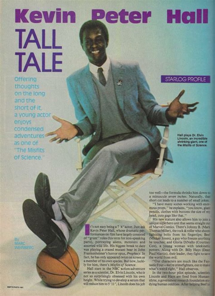 Remembering Kevin Peter Hall: The Iconic Giant of Cinema