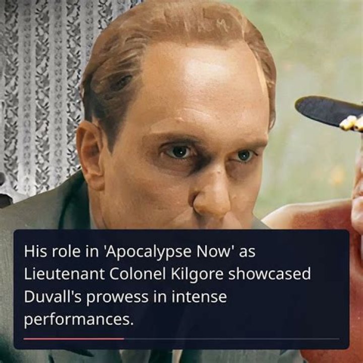 Robert Duvall: A Cinematic Legend