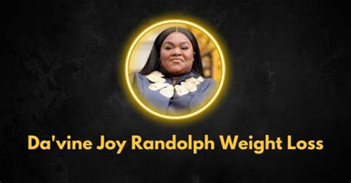 Unveiling Da'Vine Joy Randolph's Weight Loss Journey